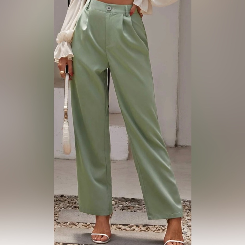 Never Worn Front High Waist Tailored Pants